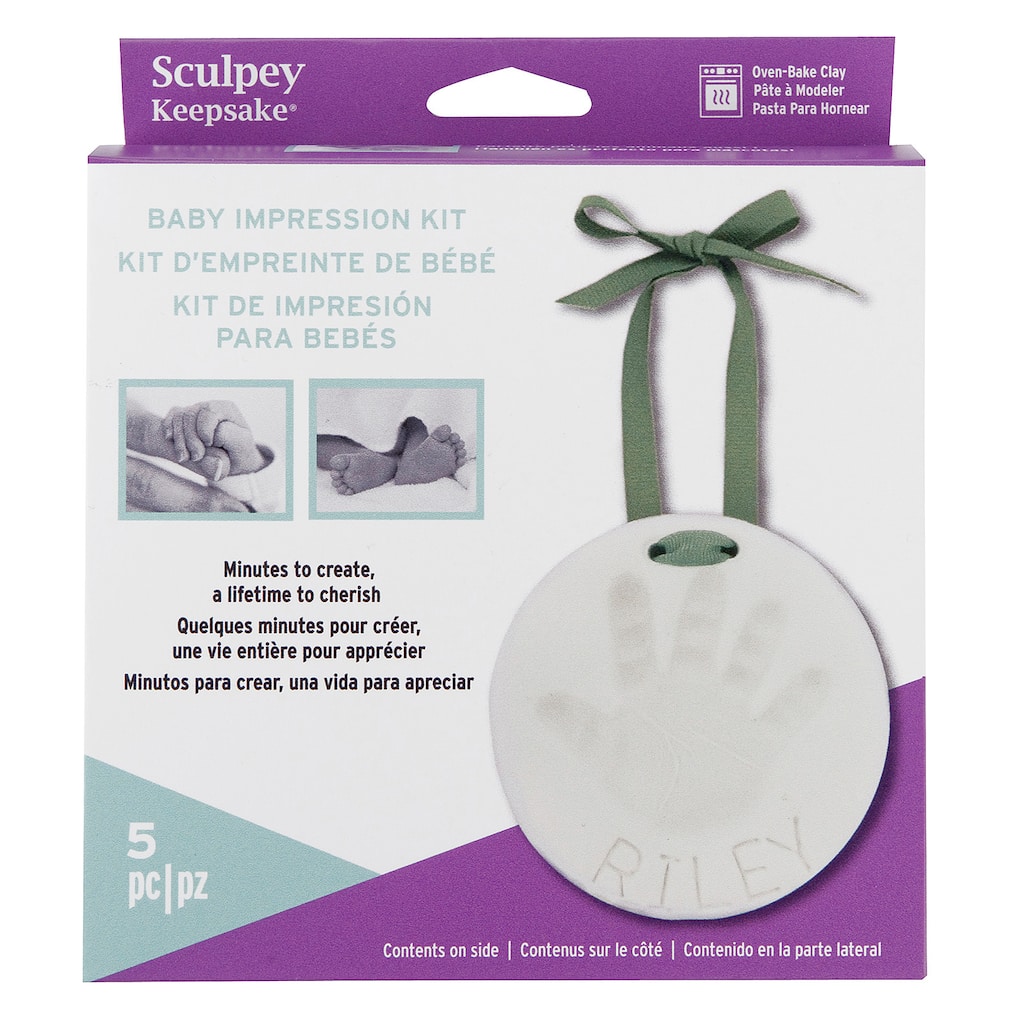Trousse D Empreinte De Bebe Keepsake De Sculpey Michaels Trousse D Empreinte De Bebe Keepsake De Sculpey Michaels